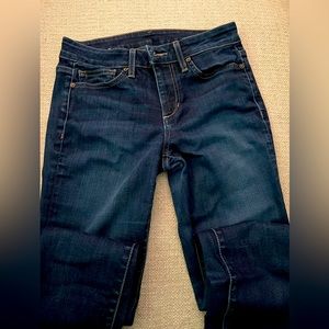 Joes dark blue skinny jeans
